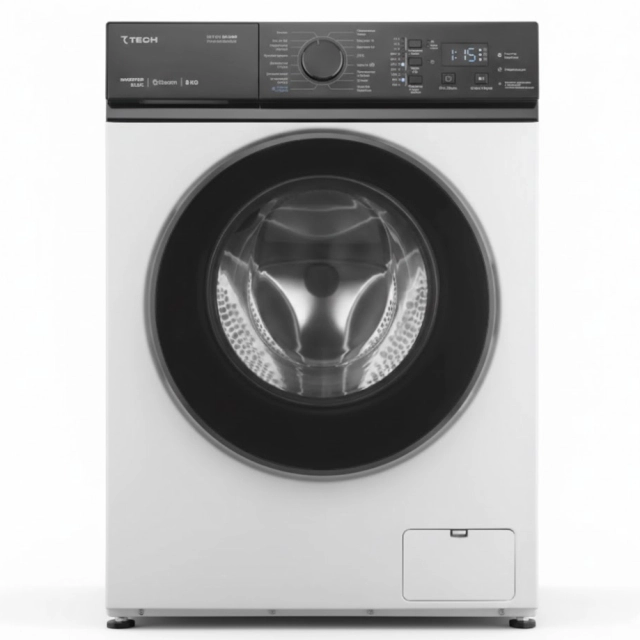 Kir yuvish mashinasi 7TECH 7WM4S1480WSS1 8 Kg