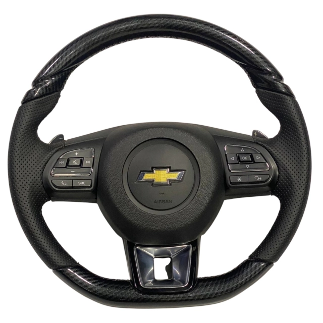 Porsche carbon va lepestok dizaynidagi avtomobil ruli