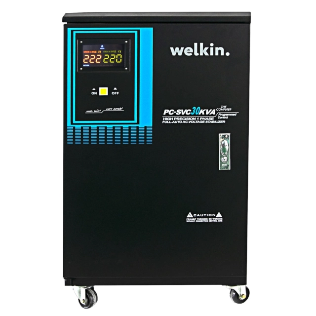 Polga qo&lsquo;yiladigan stabillizator Welkin 220V 30.000 VA