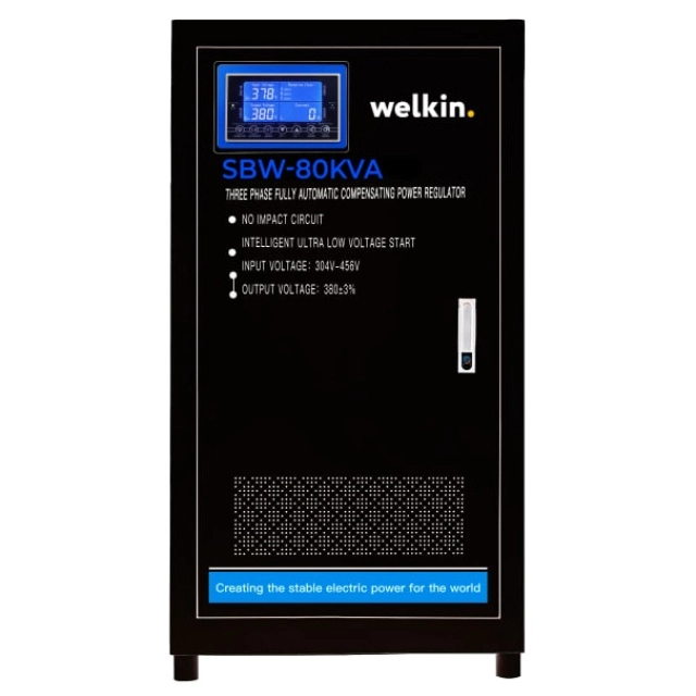 Polga qo&lsquo;yiladigan stabillizator Welkin 380V 80.000 VA