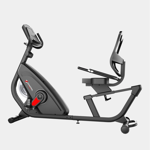 Горизонтальный велотренажер GF - 67R, 130 кг