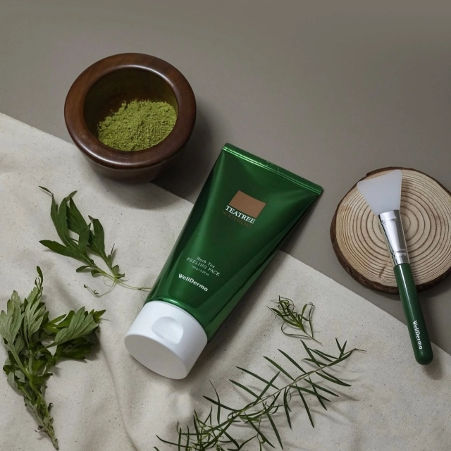 Для ухода за кожей Wellderma detox maska-peeling