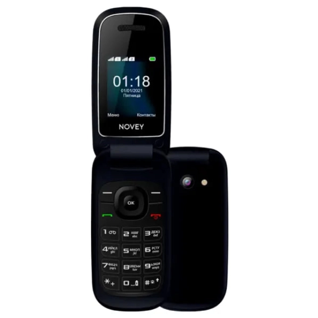 Mobil telefon Novey 118 Plus, Black
