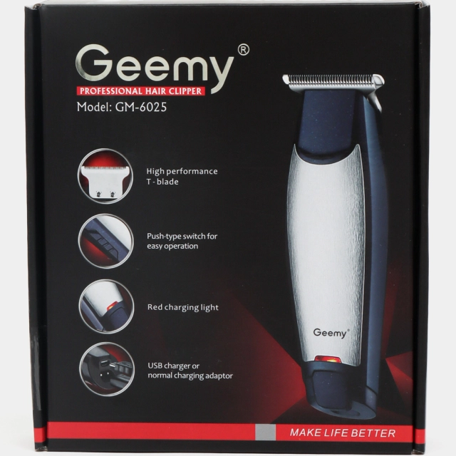 Geemy GM-6025 soch va soqol olish uchun trimmer