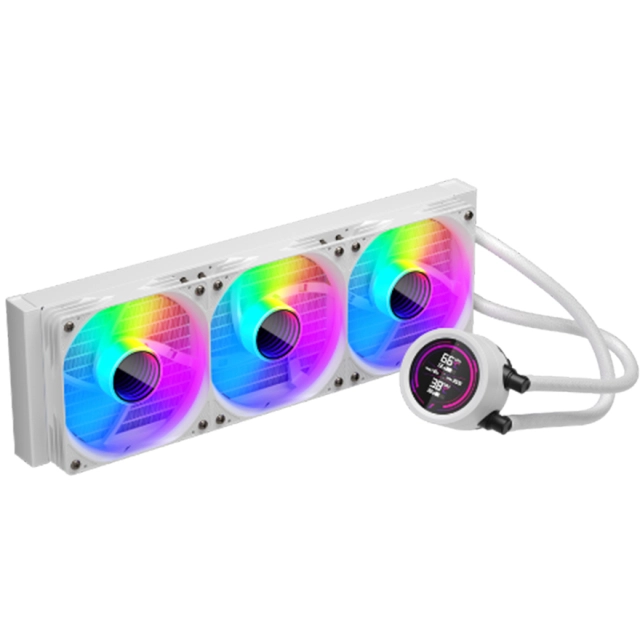 1STPLAYER TS4 360 Liquid Cooler sovutish tizimi, white
