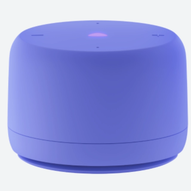 Yandex Stansiya Lite 2 YNDX-00028 soatsiz aqlli kolonkasi, purple