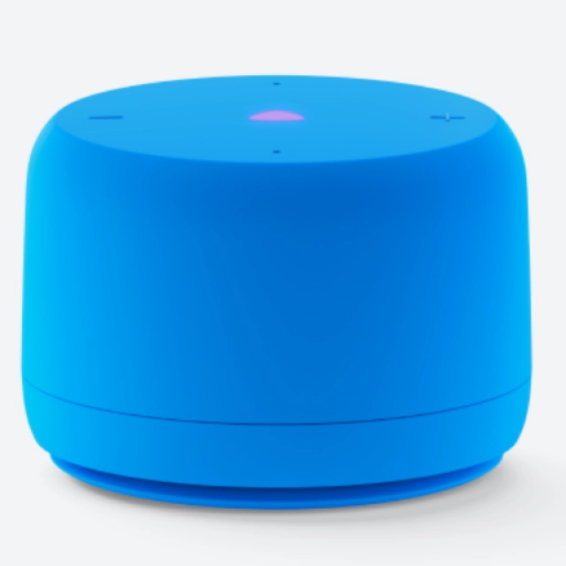 Yandex Stansiya Lite 2 YNDX-00028 soatsiz aqlli kolonkasi, blue