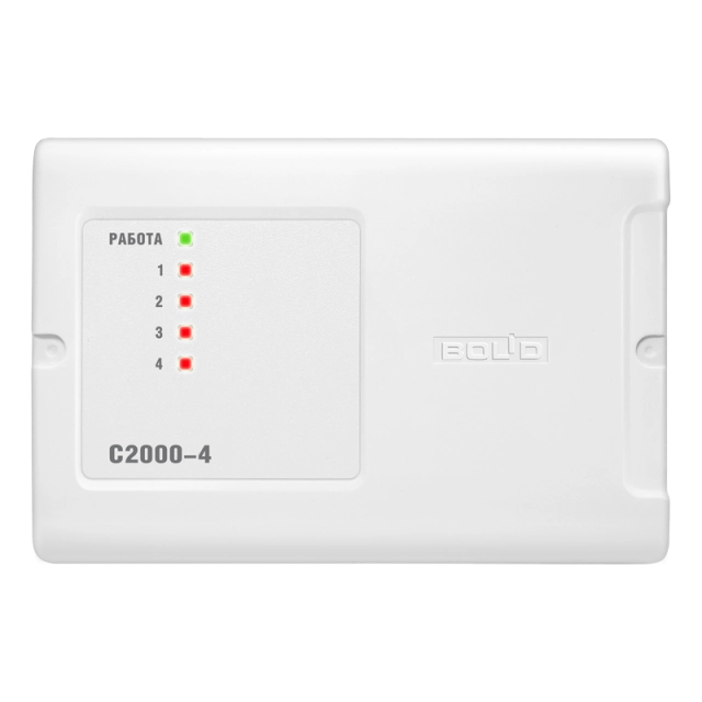 С2000-4 qabul qilish-nazorat qo&lsquo;riqlash-yong&lsquo;in bloki