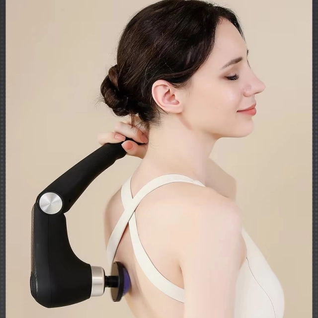 Массажер с функцией холодного и горячего массажа, с 10 насадками