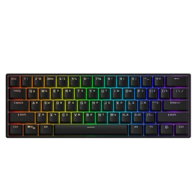 Игровая клавиатура AKKO 3061S HE Black Shine-Through