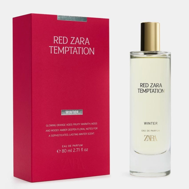 ZARA Red tempation winter 80 ml &mdash; ayollar uchun atir