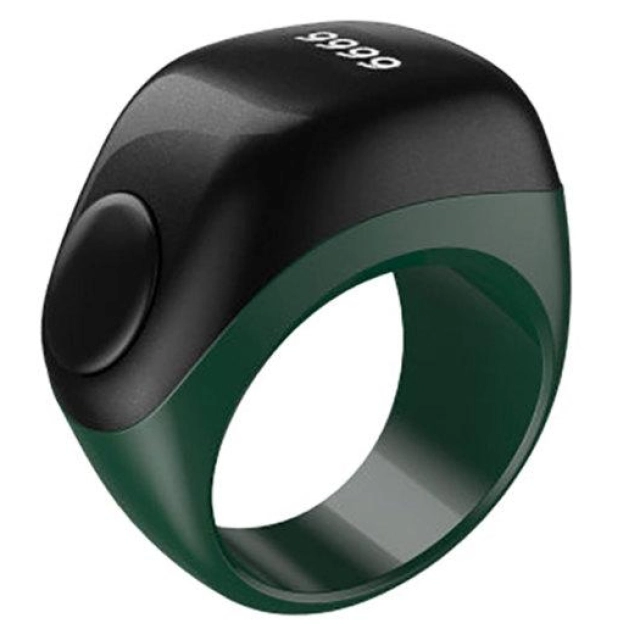 Электронный тасбех Zikr Ring lite на все размеры пальца, Green
