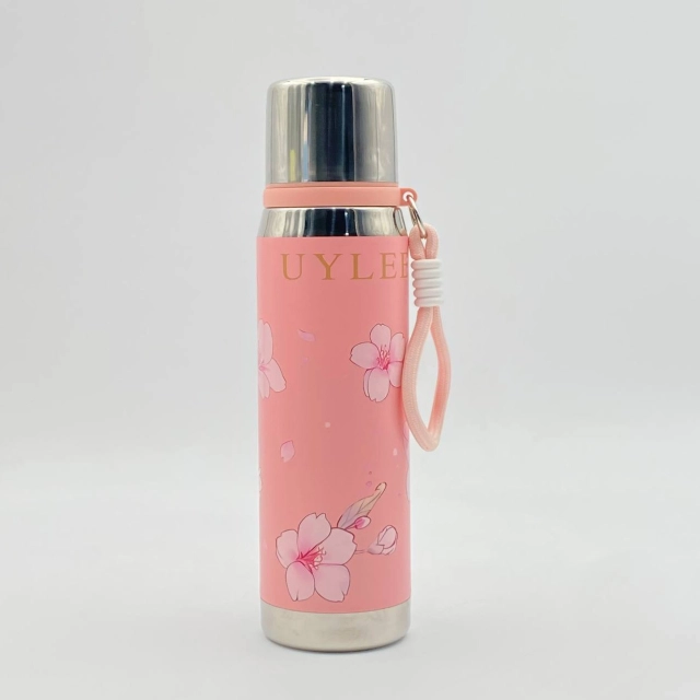 Stainless steel 9042 Zanglamaydigan po&lsquo;latdan termos 700 ml, Pink