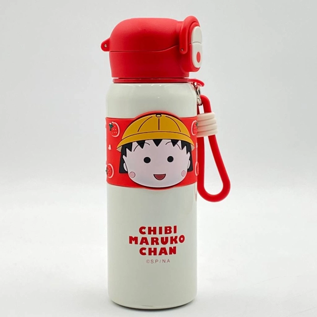 Chibi maruko chan 786T-18 Zanglamaydigan po&lsquo;latdan termos 500 ml