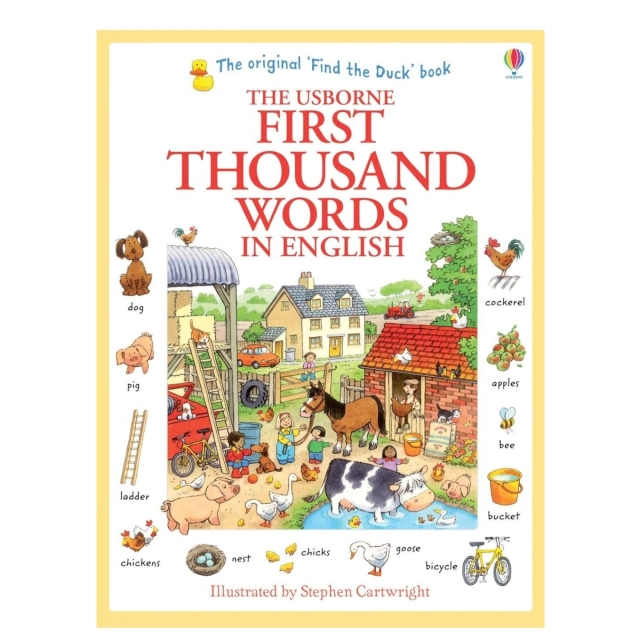 First Thousand Words In English