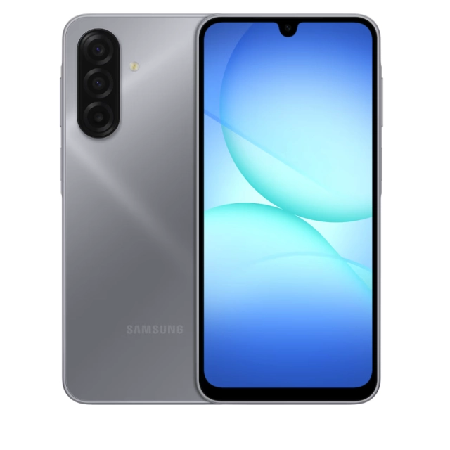 Смартфон Samsung Galaxy A17 4/128Гб, Gray  + Зарядное устройство и SIM-карта OQ в подарок (100 ГБ)