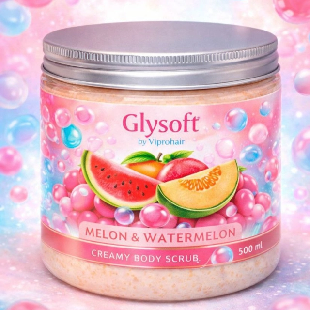 Qovun va tarvuzli tana skrabi (Glysoft by Viprohair) &ndash; 500 ml