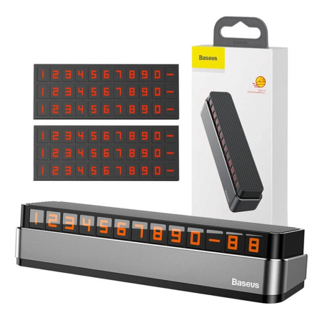 Avtomobil vizitkasi Baseus ACNUM‑B0G