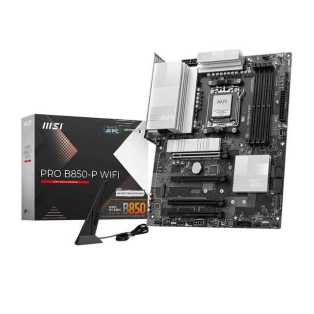 MSI PRO B850-P WIFI, DDR5 ona plata