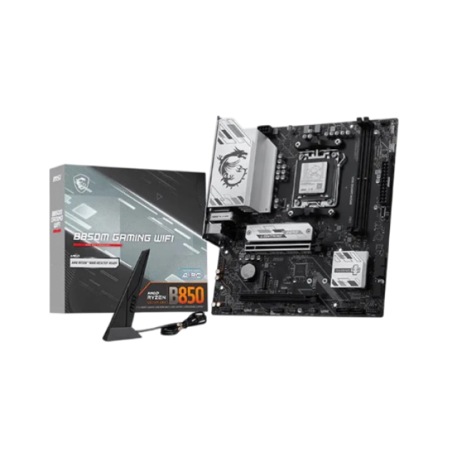 MSI B850M GAMING WIFI DDR5 ona plata