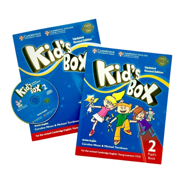 Kid's Box 2 Updated Second Edition (Pupil's book + Activity book + диск)