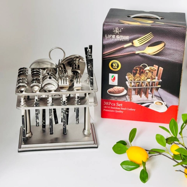 Life Smile - Набор кухонной ложек и вилок