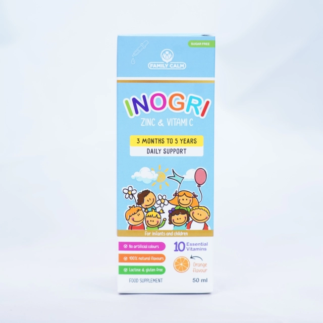 ​​​​​​​INOGRI Family Calm multivitamin tomchilari, 50 ml