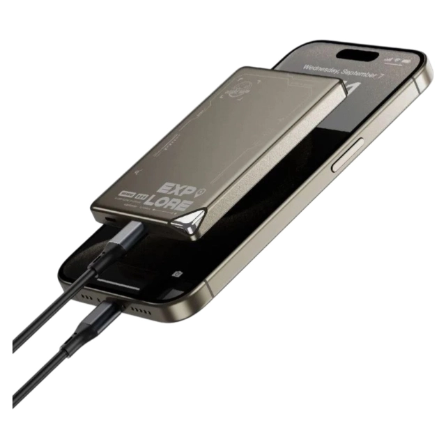 Wiwu Power Bank WI P019 5000mAh Pd20w/MAG 15w zaryadlovchi tashqi akkumulyatori