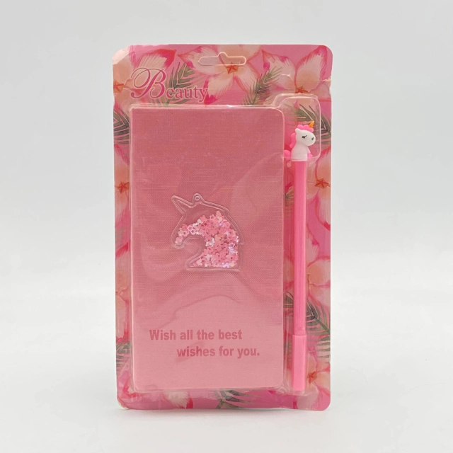 Блокнот Wish all the best wishes for you (розовый)