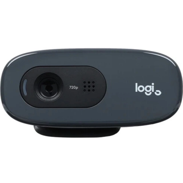 Web camera Logitech c270 HD webcam qora