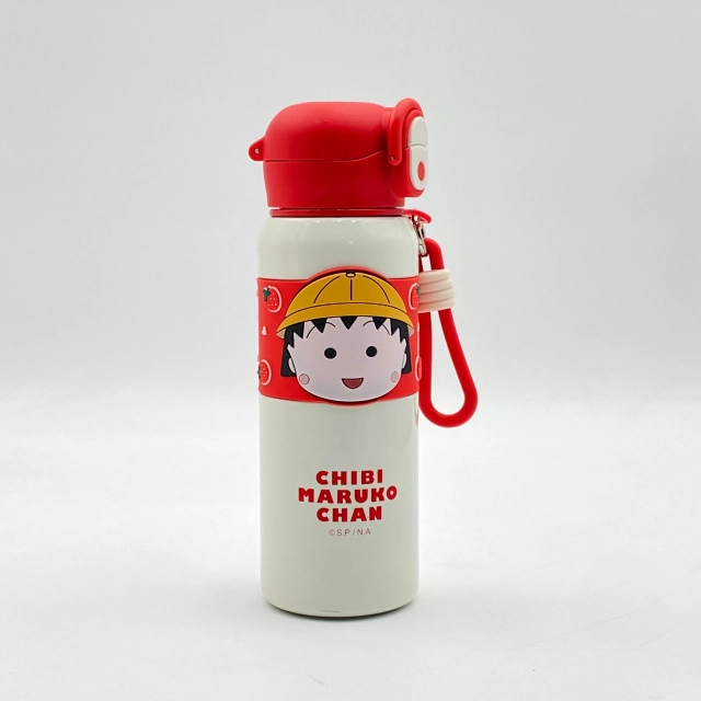 Termos Chibi Maruko Chan 786T-13 Zanglamaydigan po&lsquo;latdan 500 ml, White