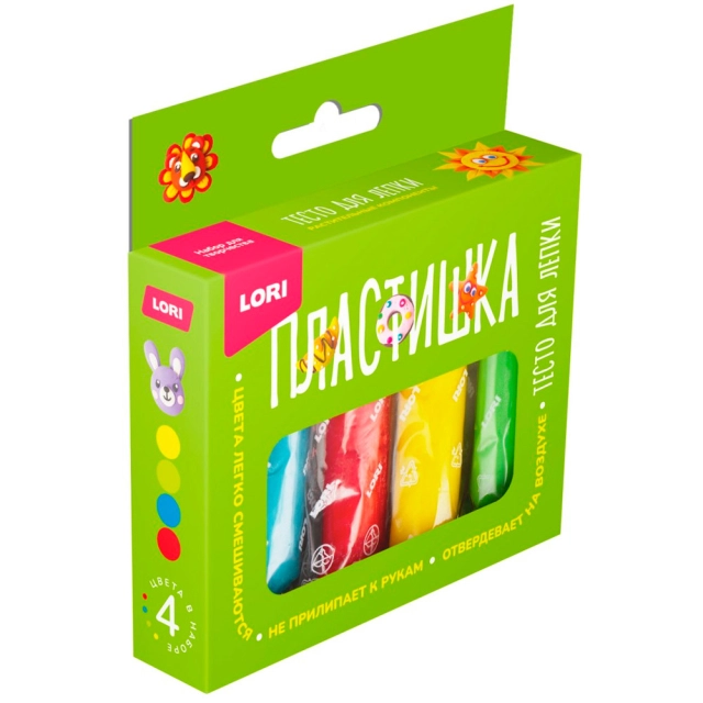 Ijodiy to&lsquo;plam &ldquo;Plastishka&rdquo; 4 hil rang Тдл-046