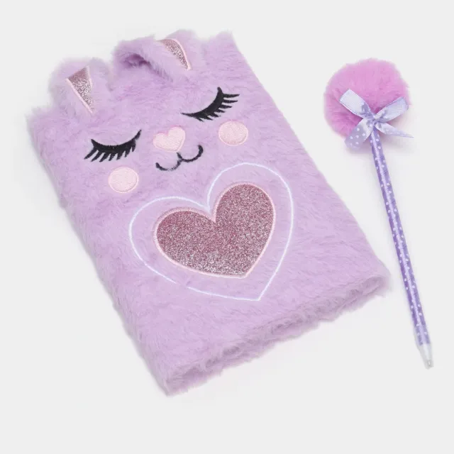 Блокнот детский  с мехом, А5 формат, (80 лист) 21470-32