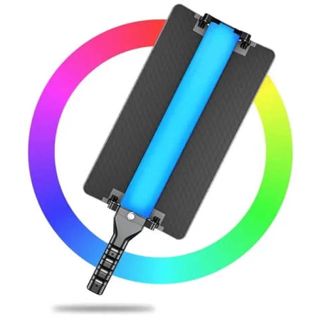 Светодиодная разноцветная лампа RGB Light stick