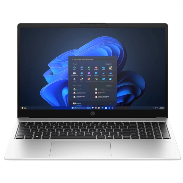 Ноутбук HP 255R G10 AMD Ryzen 5 7535U / 8GB 512GB / 15,6" FullHD IPS (BY9U2AT#AB1) , Silver Backlight