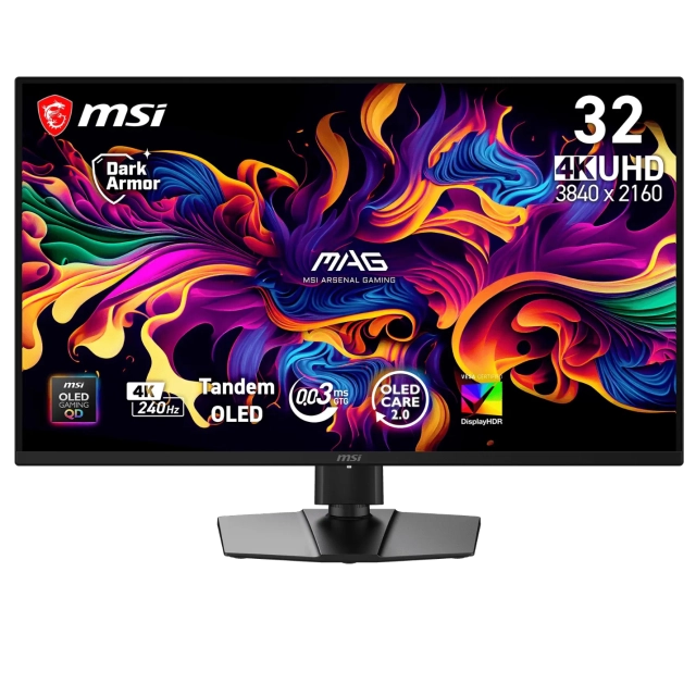 Монитор MSI MAG 321UP QD-OLED X24