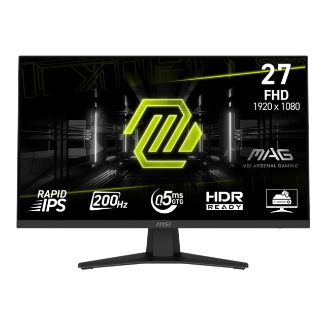 Монитор MSI MAG 274F / 27&Prime; / 200Hz / FHD / Rapid IPS / 0.5 ms / HDR Ready , Black
