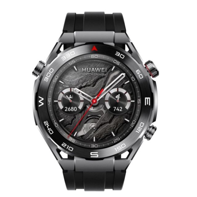 Смарт часы Huawei Watch Ultimate 46Mm Black, Rubber Strap