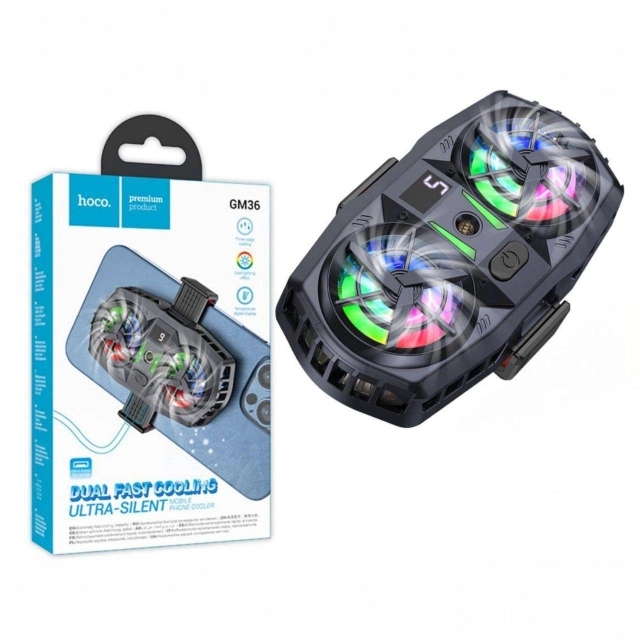 Игровой кулер для охлаждения телефона Hoco GM36