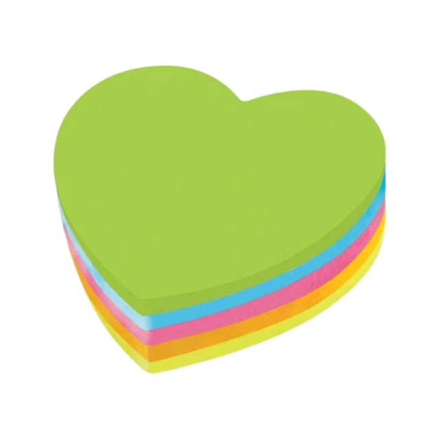 Стикеры для заметок MONET 2SN002 неон, 5*20 листов