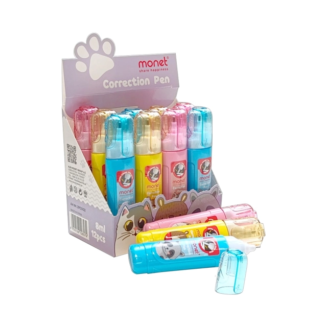 Ручка-корректор Monet Funny 8 мл, 2PC002