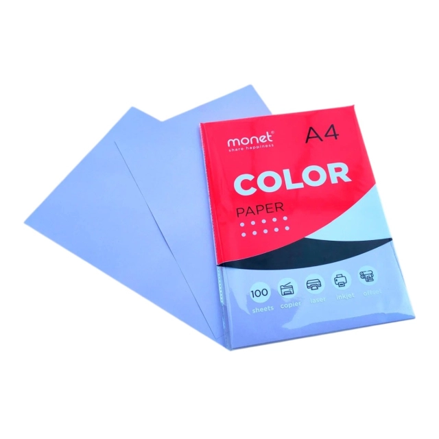 Цветная бумага  светло-фиолетовый A4 2CP006 (100 шт)