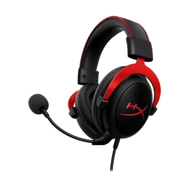 Компьютерные наушники HyperX Cloud II, Black-red