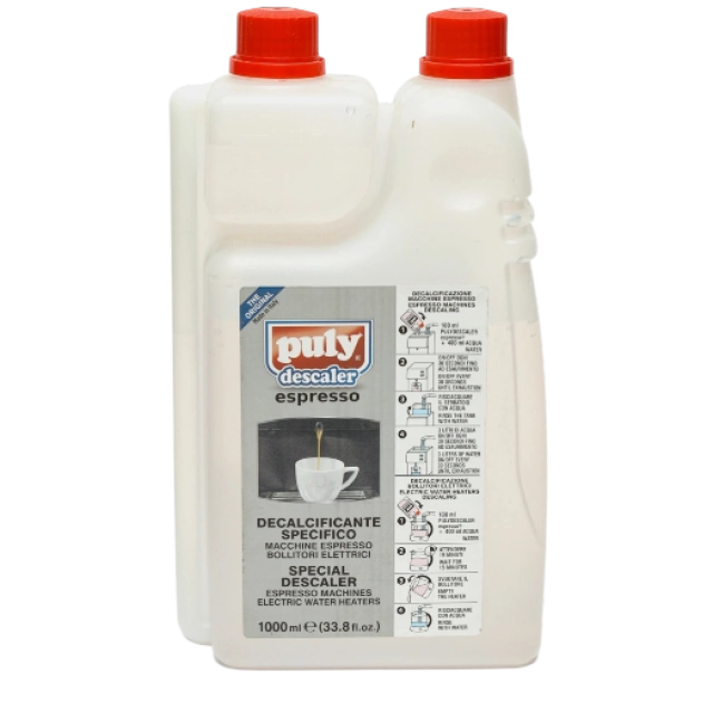 Средство для очистки кофемашины от накипи Puly Descaler, 1000 мл