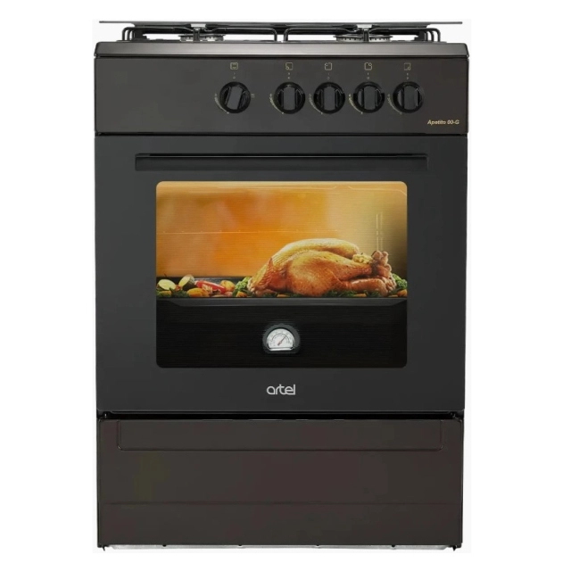 Газовая плита Artel Apetito 00-G V1 ГК Коричневая