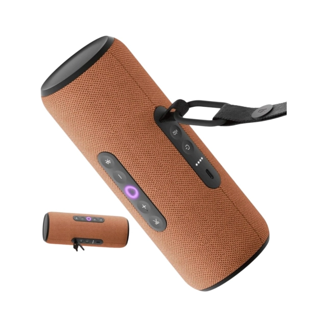 Умная колонка Яндекс Станция Стрит Haggi orange YNDX-00030