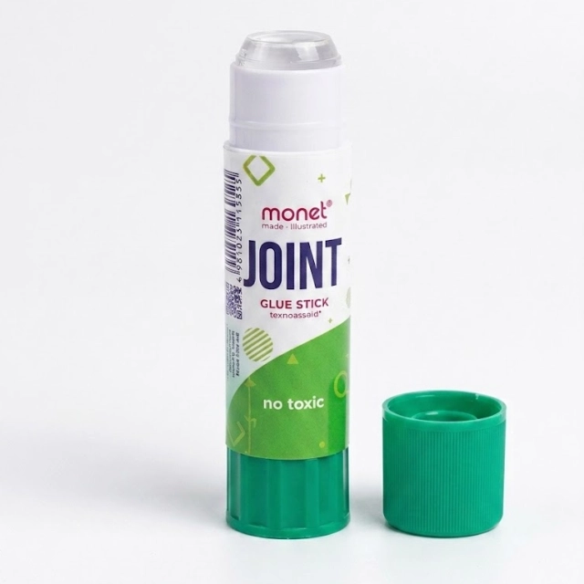 Клей-карандаш прозрачный 8гр, 2GS001 (1 шт)