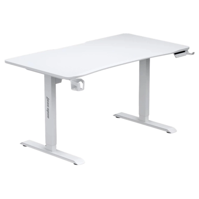 Anda Seat Xtreme elektr bilan balandligi sozlanadigan stol, oq AD-D-DD1-1400-07-W