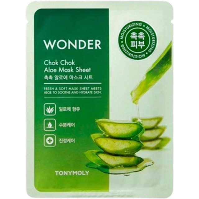 Yuz uchun niqob WOND CHOK CHOERK ALOE MASK SHEET 22gr