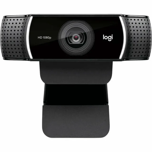 Logitech C922 Pro Stream veb-kamerasi qora